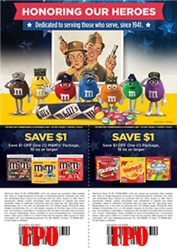 MARS Military November FSI Coupon Ad